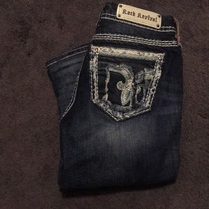 Rock revival Crop jeans